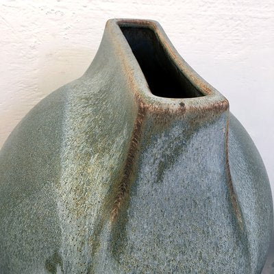 Large Stoneware Vase by Franco Bucci for Laboratorio Pesaro, Italy, 1970s-BVG-973253