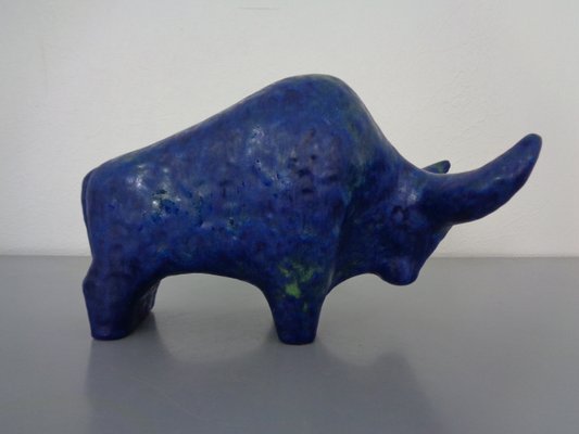 Large Studio Ceramic Bull from Otto Keramik, 1960s-RDW-1431198