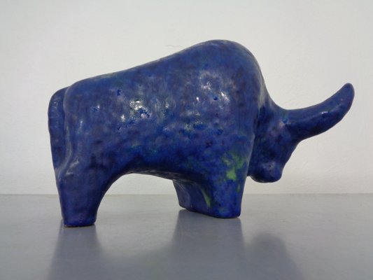 Large Studio Ceramic Bull from Otto Keramik, 1960s-RDW-1431198