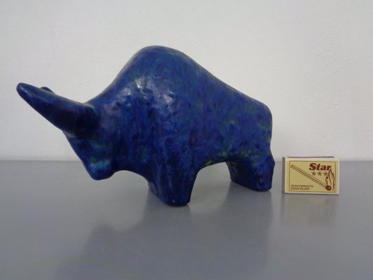 Large Studio Ceramic Bull from Otto Keramik, 1960s-RDW-1431198