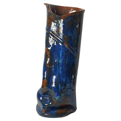 Large Studio Ceramic Vase, Italy, 1960s-FO-1096068