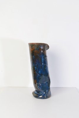 Large Studio Ceramic Vase, Italy, 1960s-FO-1096068