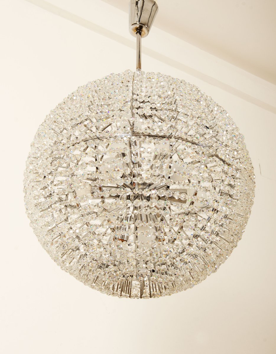 Large Supernova Pendant Light from Bakalowits & Söhne, 1970s