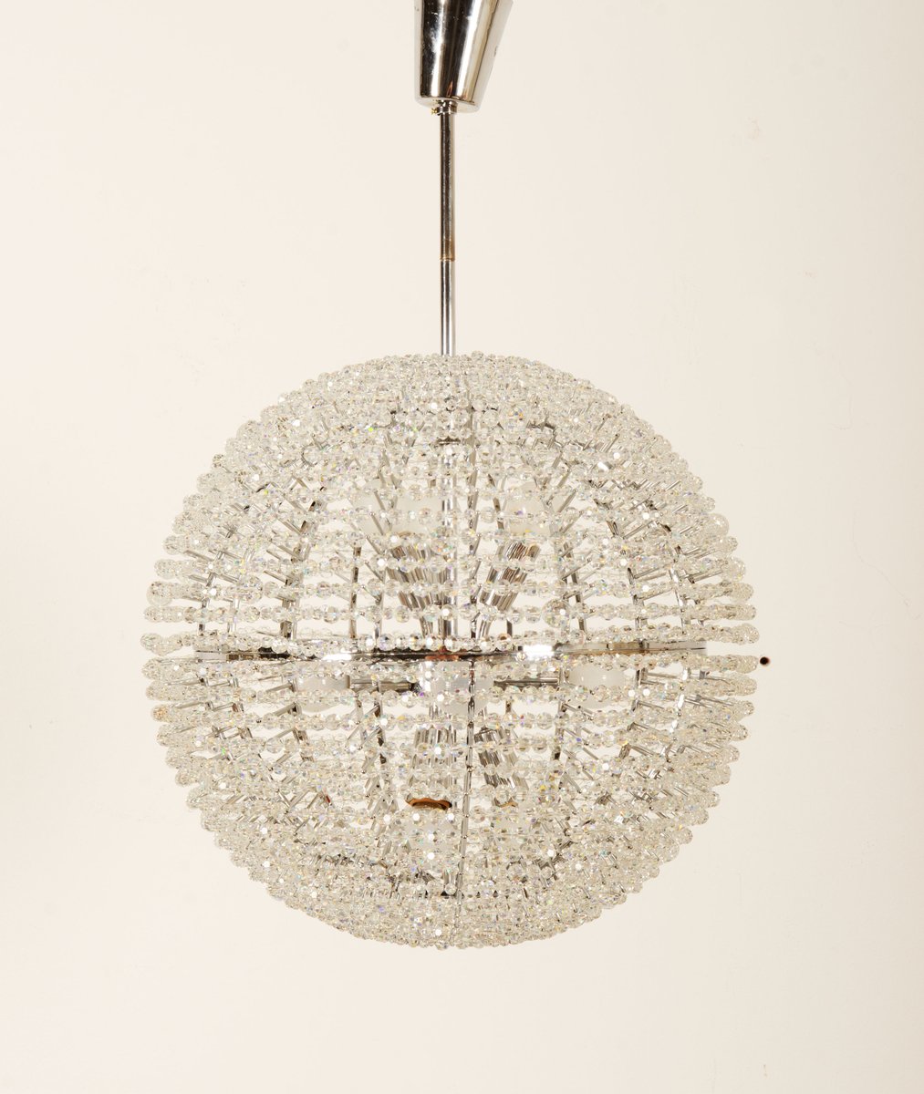 Large Supernova Pendant Light from Bakalowits & Söhne, 1970s