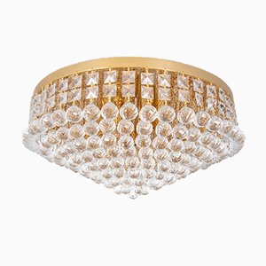 Large Swarovski Crystal Ball Ceiling Lamp, 1970s-GCG-932836