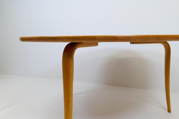 Large Swedish Annika Coffee Table by Bruno Mathsson, 1930s-UYK-1043625