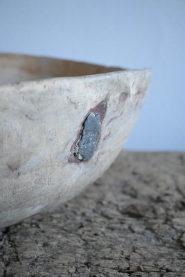 Large Swedish Burl Birch Bowl, 1800s-DAL-1799528