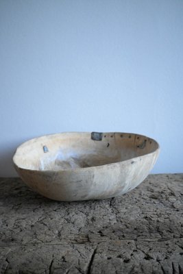 Large Swedish Burl Birch Bowl, 1800s-DAL-1799528