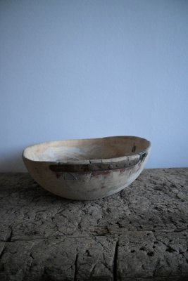 Large Swedish Burl Birch Bowl, 1800s-DAL-1799528