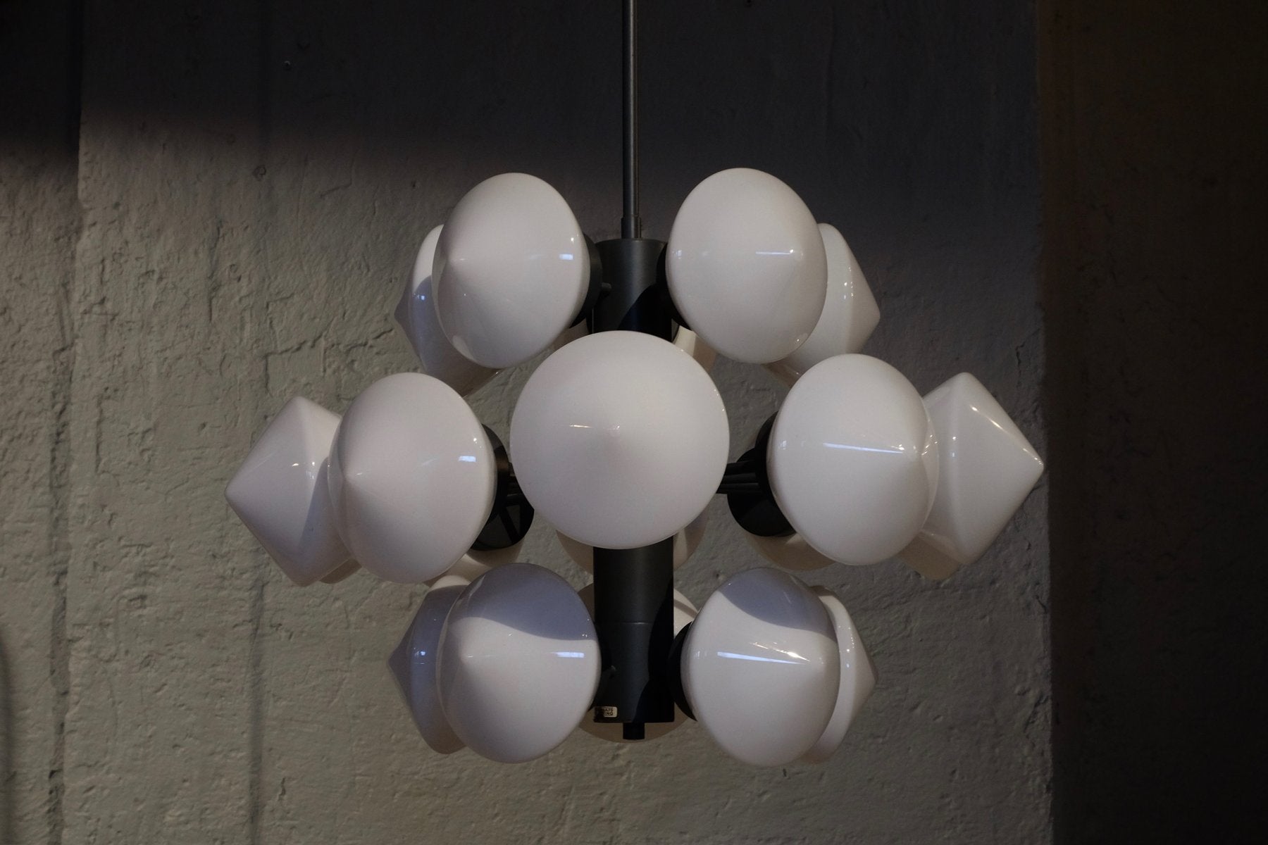 Large Swedish Chandelier by Fagerhults Belysning, 1960s