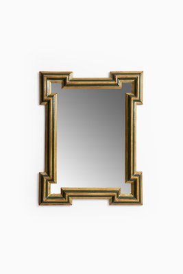 Large Swedish Decorative Mirror, 1950s-SC-587021