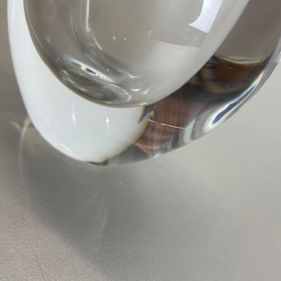 Large Swedish Lucid Drop Glass Vase by Sven Palmqvist for Orrefors, 1970s-QZ-1091370