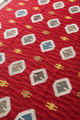 Large Swedish Rug, 1950s-SC-586920