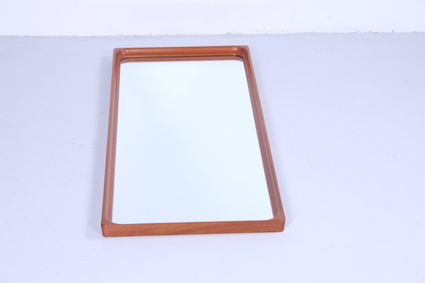 Large Swedish Teak Wall Mirror from Markaryd-EZZ-809894