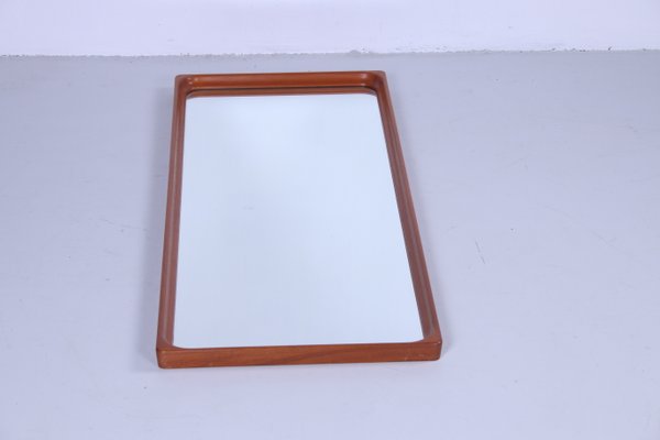 Large Swedish Teak Wall Mirror from Markaryd-EZZ-809894