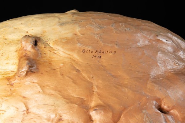 Large Swedish Wood Bowl, 1978-MJF-1446795