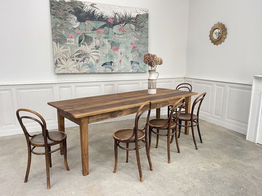 Large Table in Beech and Oak, 1920-PB-2040273