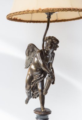 Large Table Lamp in Bronze, 1970s-JWI-1807832