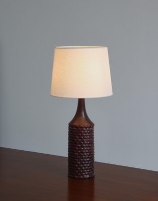 Large Table Lamp in Oxblood Glaze by Axel Salto for Royal Copenhagen, 1958-WRF-1178733