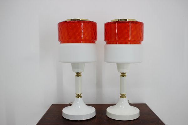 Large Table Lamps, 1960s, Set of 2-TZ-548899