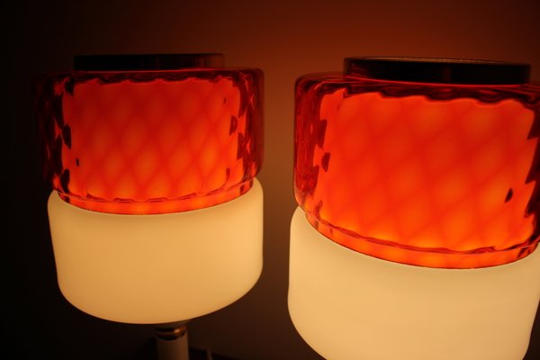 Large Table Lamps, 1960s, Set of 2-TZ-548899