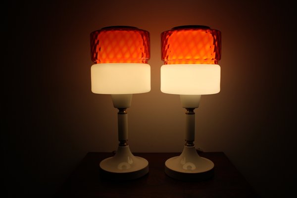 Large Table Lamps, 1960s, Set of 2-TZ-548899