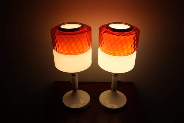 Large Table Lamps, 1960s, Set of 2-TZ-548899