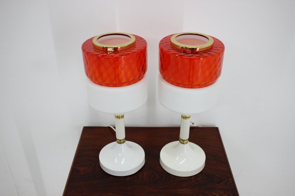 Large Table Lamps, 1960s, Set of 2-TZ-548899