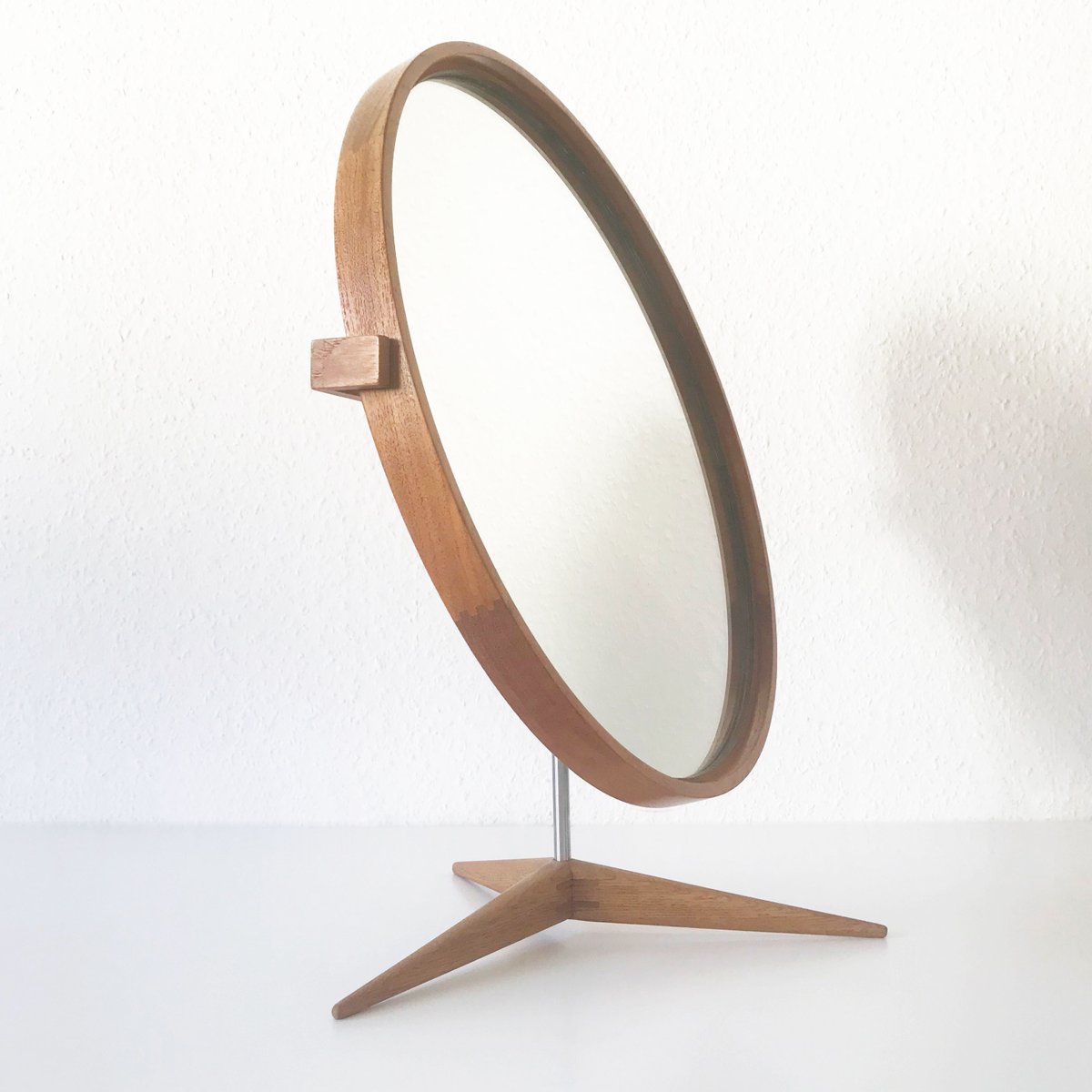 Large Table Mirror by Östen & Uno Kristiansson for Luxus, 1960s