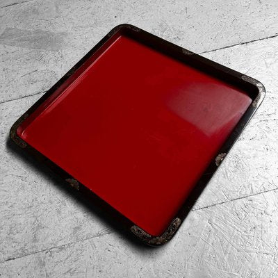 Large Taishō Era Urushi Lacquer Tray, Japan, 1920s-DWL-1816211