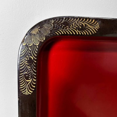 Large Taishō Era Urushi Lacquer Tray, Japan, 1920s-DWL-1816211