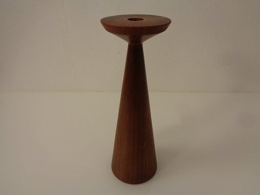 Large Teak Candleholder from Anri Form, Italy, 1960s-RDW-1822654