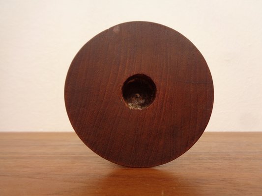 Large Teak Candleholder from Anri Form, Italy, 1960s-RDW-1822654