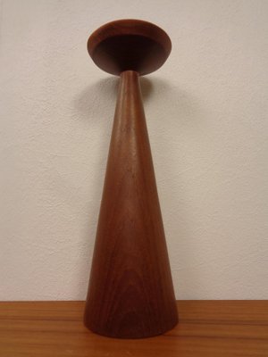 Large Teak Candleholder from Anri Form, Italy, 1960s-RDW-1822654