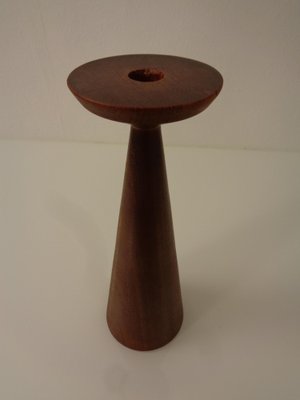 Large Teak Candleholder from Anri Form, Italy, 1960s-RDW-1822654