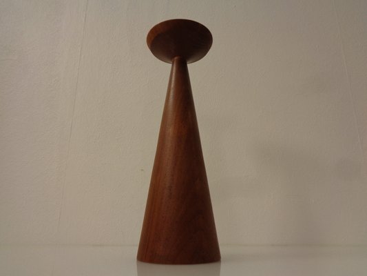 Large Teak Candleholder from Anri Form, Italy, 1960s-RDW-1822654