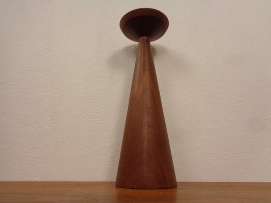 Large Teak Candleholder from Anri Form, Italy, 1960s-RDW-1822654