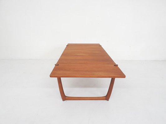 Large Teak Coffee Table by Peter Hvidt and Orla Molgaard Nielsen Model Fd 575 for France and Son, Denmark, 1950s-ZO-1813006