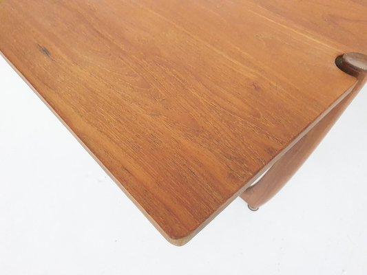 Large Teak Coffee Table by Peter Hvidt and Orla Molgaard Nielsen Model Fd 575 for France and Son, Denmark, 1950s-ZO-1813006