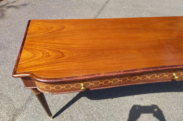 Large Teak Console by Paolo Buffa, 1940s-EI-1215844