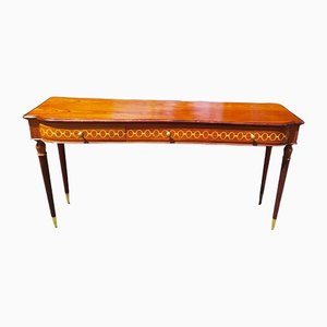 Large Teak Console by Paolo Buffa, 1940s-EI-1215844