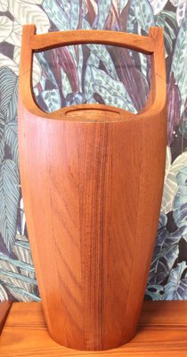 Large Teak Ice Bucket or Wine Cooler by Jens H. Quistgaard for Dansk Design, Denmark, 1950-1960-BPJ-1406397