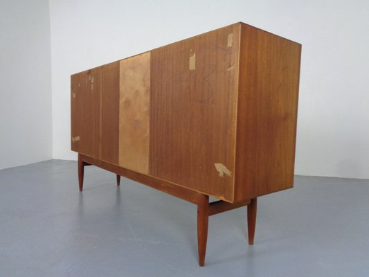 Large Teak Sideboard by Henry Rosengren Hansen for Brande Møbelindustri, 1950s-RDW-1723341