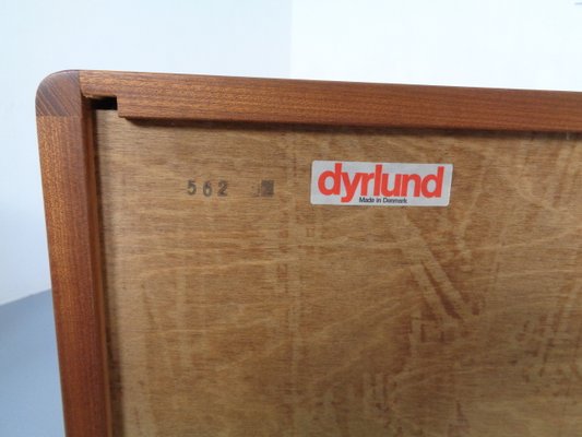 Large Teak Tambour Sideboard from Dyrlund, 1960s-RDW-999984