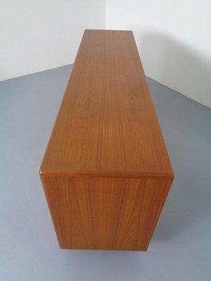 Large Teak Tambour Sideboard from Dyrlund, 1960s-RDW-999984