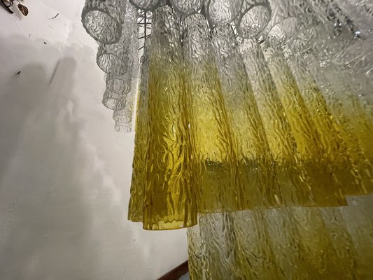 Large Textured Glass Chandelier, 1980s-JJC-1789846