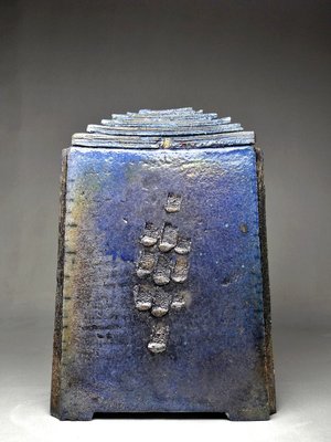 Large Triangular Ceramic Box, 1996-GRD-2021831