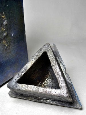 Large Triangular Ceramic Box, 1996-GRD-2021831