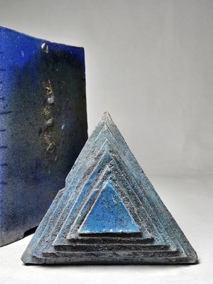 Large Triangular Ceramic Box, 1996-GRD-2021831