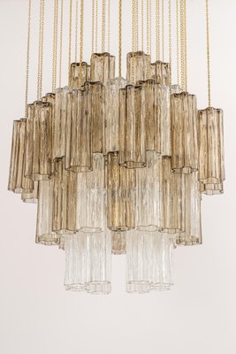 Large Tronchi Murano Glass Chandelier by Venini for Kalmar, Austria, 1960s-UGR-1301193